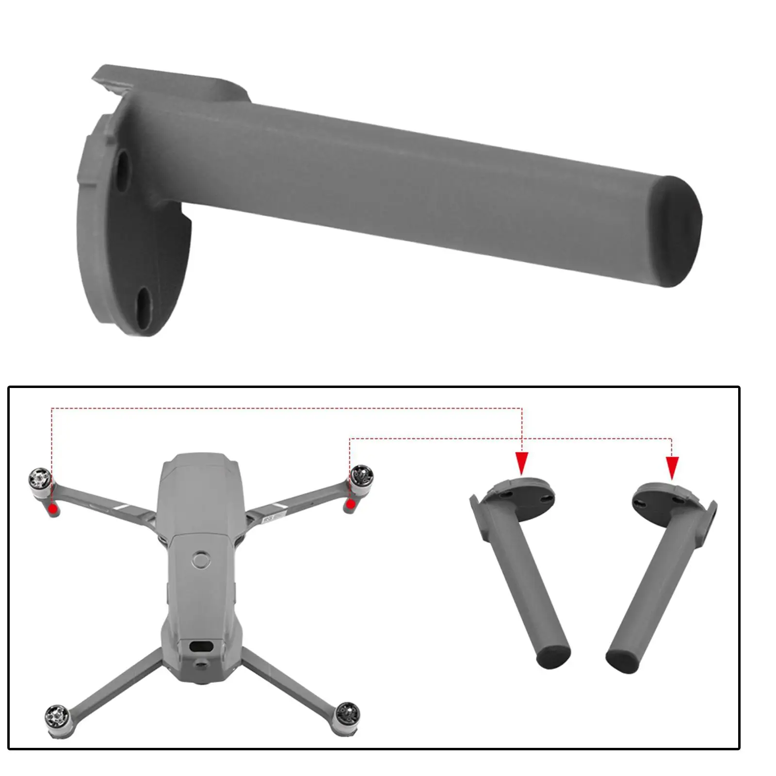 Plastic Left/Right Landing Gears Stand Replacement for DJI- Mavic 2 Pro