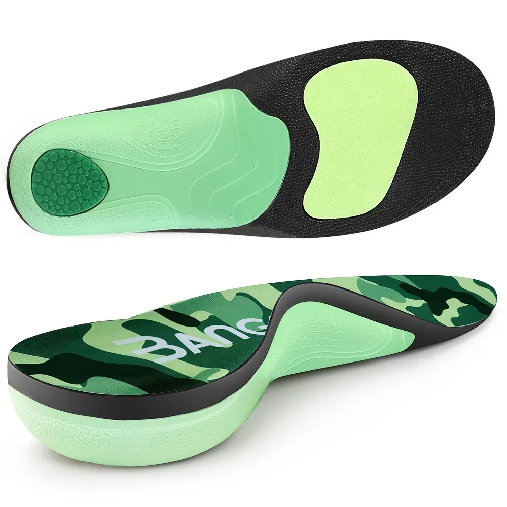 

Ортопедические спортивные стельки для мужчин и женщин — подушечки для обуви с поддержкой свода стопы, дышащие военные тренировочные стельки для плоскостопия, бег