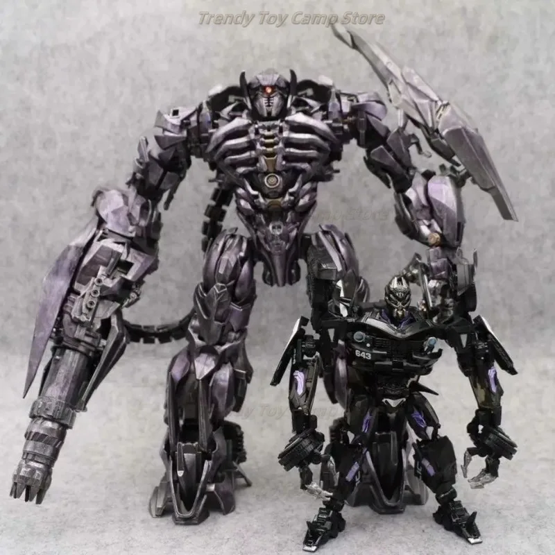 【Op voorraad】ZS01 Transformeert in Shock Wave ZS-01 Cosmic Guardian Legering Extra Grote 35CM Leider Actie Robot Speelgoed Cadeau