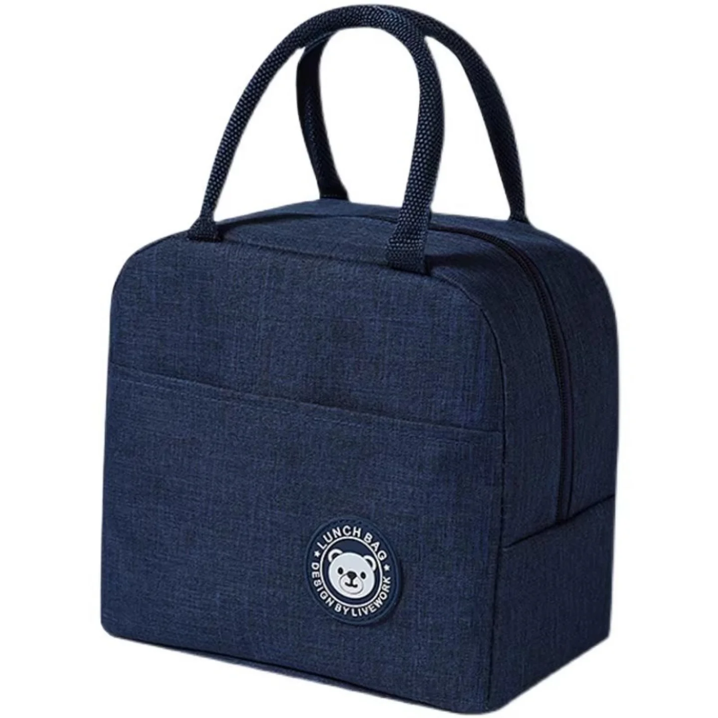 Thermal Lunch Box Bag, Insulated Tote for Students, Waterproof and Oilproof, Office Worker Meal Storage Bag with Thickened Alumi
