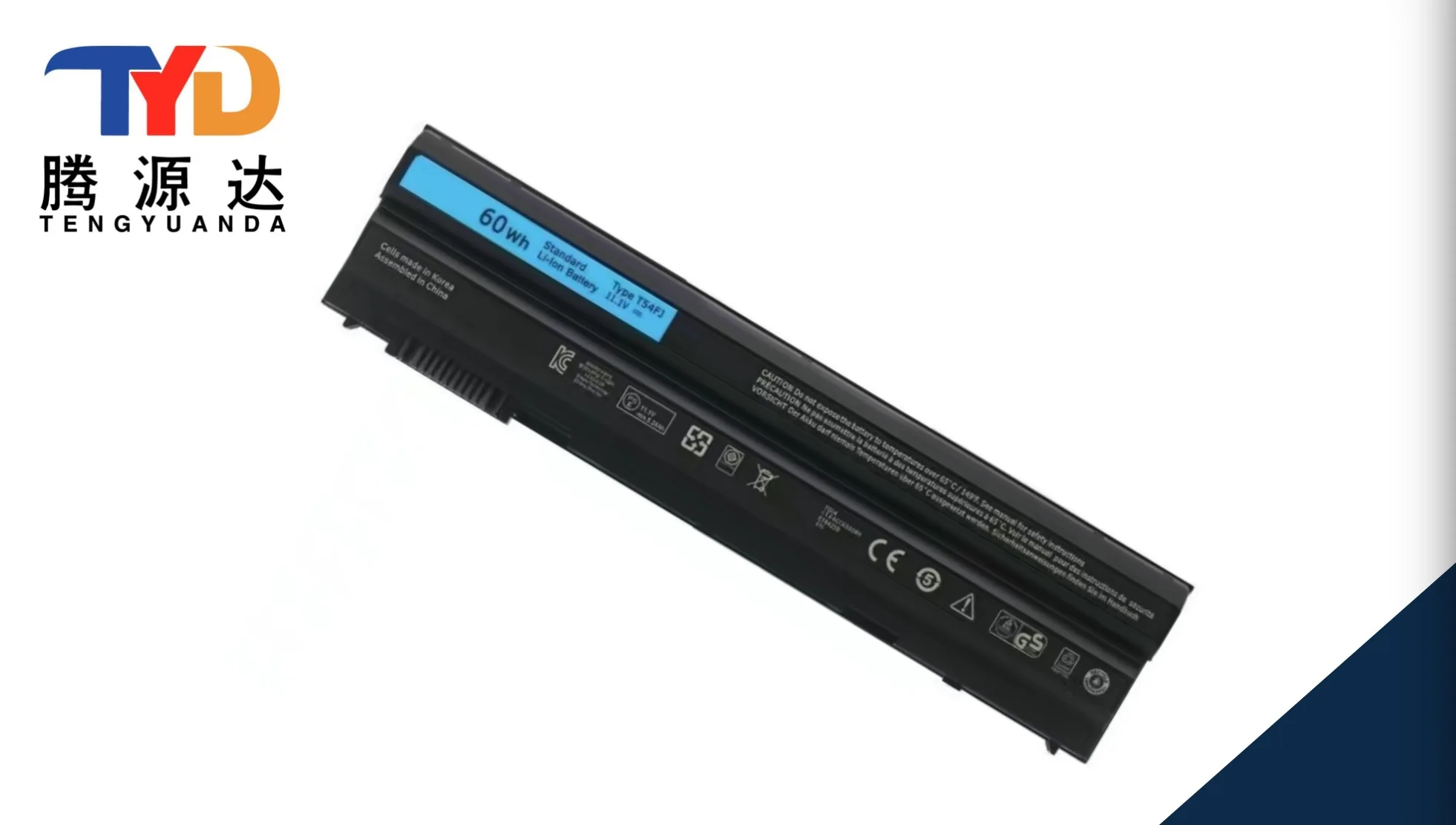 E6420 11.1V 60WH Laptop Battery For Dell Latitude E5420 E5430 E6120 E5520 M5Y0X E5530 E6420 E6420 E6430 E6520 8858x 3560 T54F3