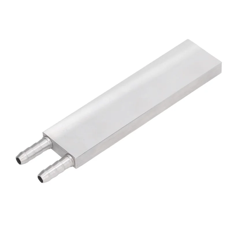 Compact Aluminum Water Cooling Block With Thermoelectric Cooling For CPU/Industrial Drives/Inverters