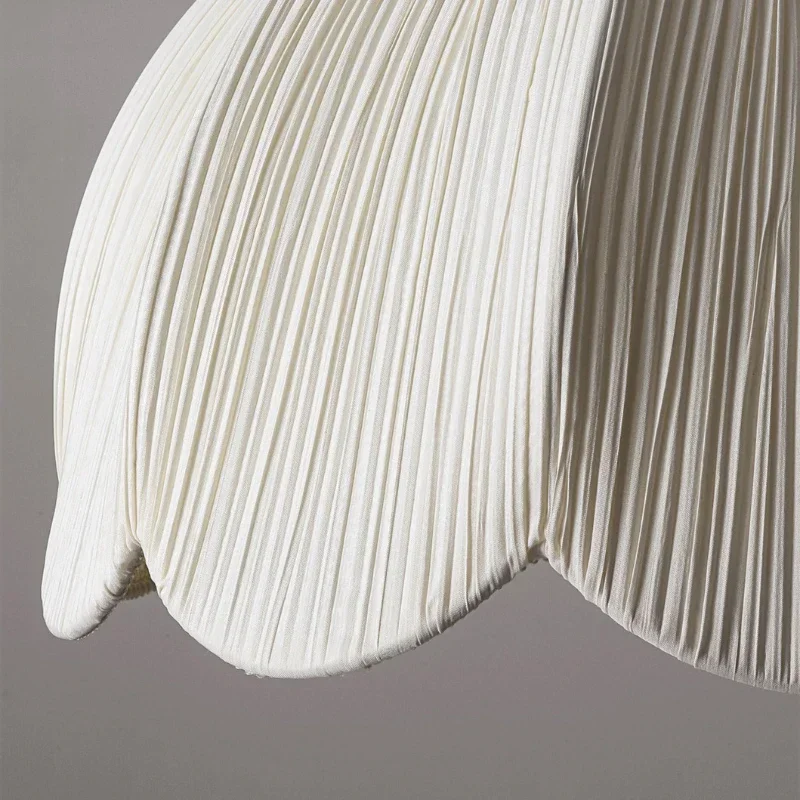 

Retro Pendant Light Fabric Lampshade Vintage Design Lights Restaurant Living Room Bedroom Chandelier Home Decor Lamp