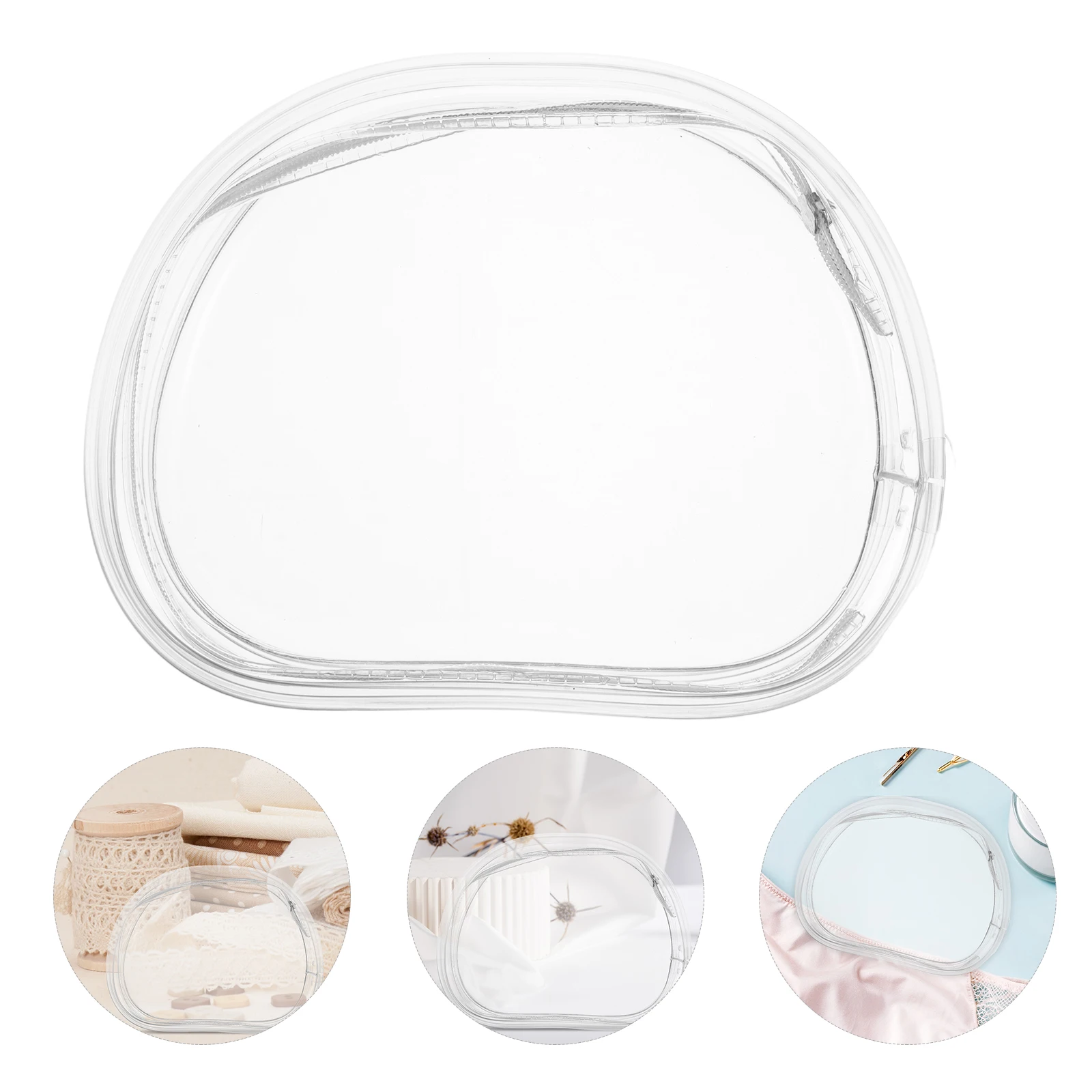 

Invisible Zipper Breast Cover Storage Box Waterproof Travel Bra Organizer Pvc Underwear Bag For Women Large Capacity With