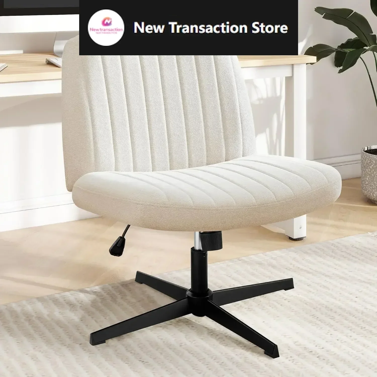 

Criss Cross Chair, Cross Legged Office Chair, Wide Comfty Desk Chair