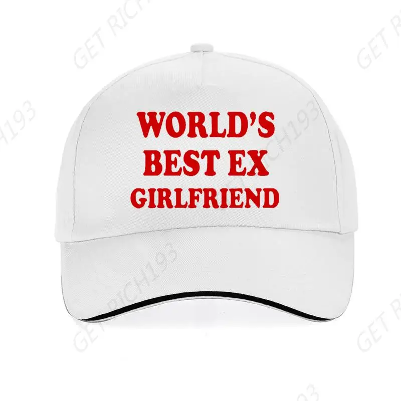 

Novelty World'S Best Ex Girlfriend Funny Hat Harajuku Pop Adjustable Dad Hat For Men Women Sports Baseball Cap