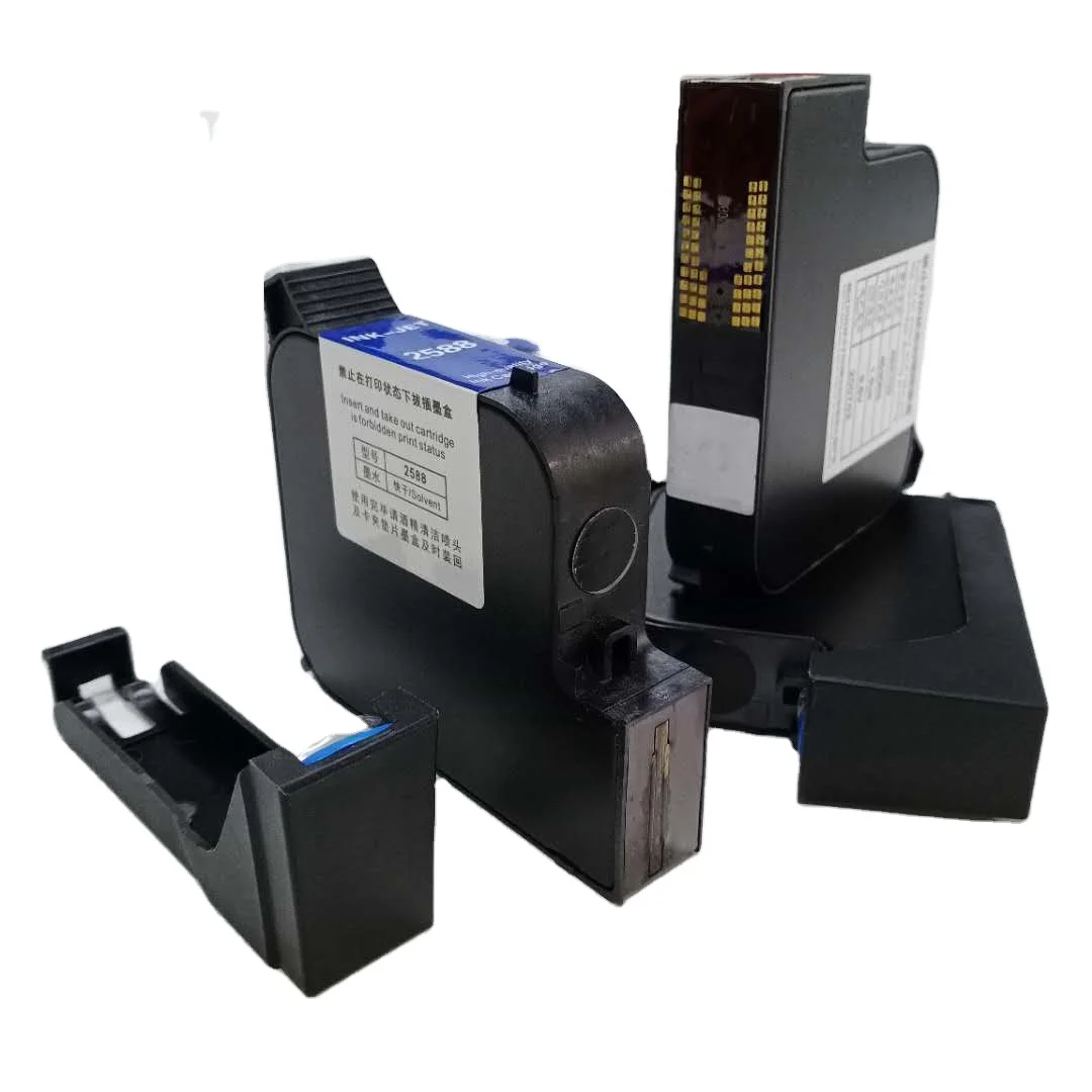Regional Solvent Based Red Yellow Black Blue Green White TIJ 2.5 General Ink Cartridge for Tij Printer