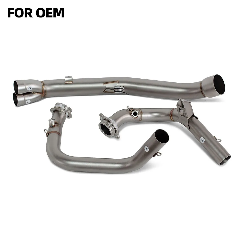 CRF1100L Exhaust Manifold For Honda CRF1100 Africa Twin 2020-2024 Motorcycle Escape Headers Tube OFF-ROAD Motorbike Front Pipe - view 3