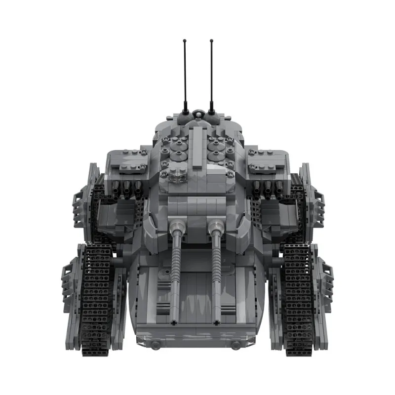 1397 قطعة MOC العسكرية جالوتث خزان مستقبلية اللبنات الجيش دبابة الحرب التكنولوجيا نموذج لتقوم بها بنفسك تجميع لعب الأولاد الاطفال هدية