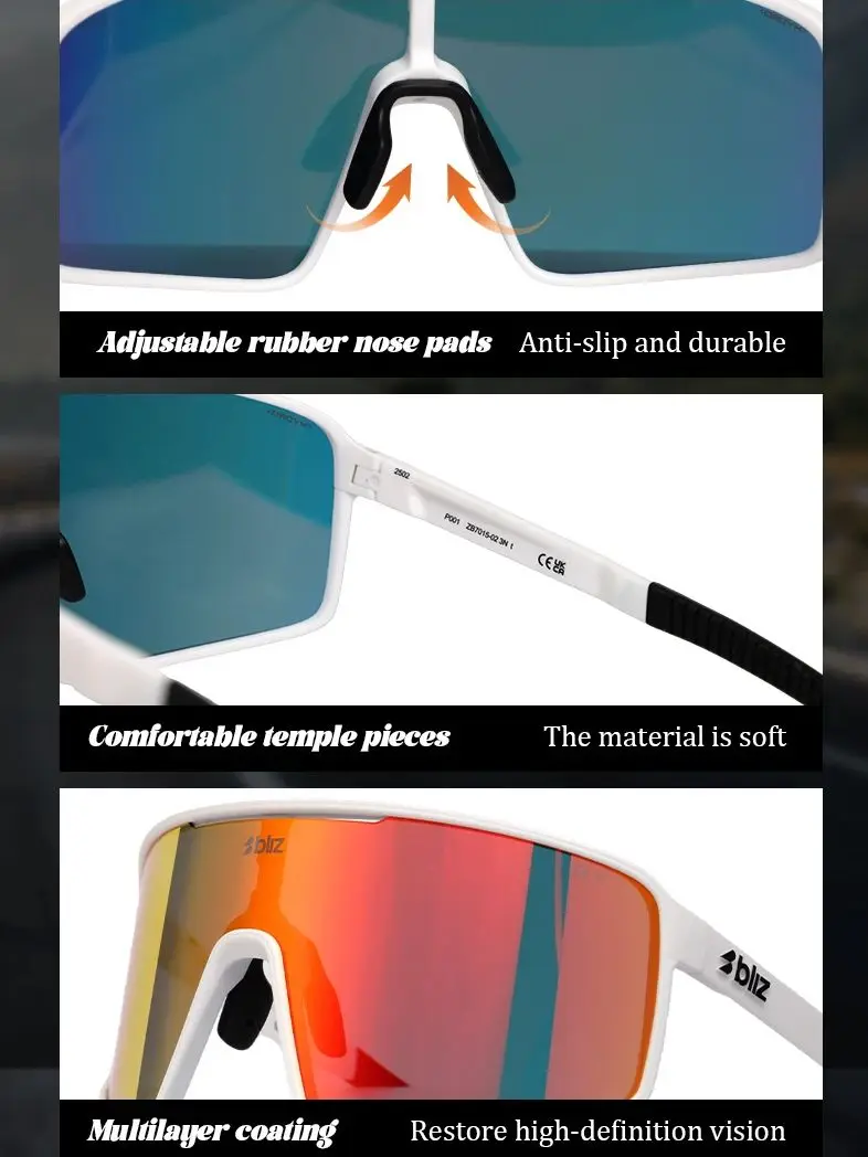 AliExpress B BLIZ New Cycling Polarized Glasses UV400 Protection Anti-Fog Sports Sunglasses for Men Women Driving Fishing Hiking With Case
