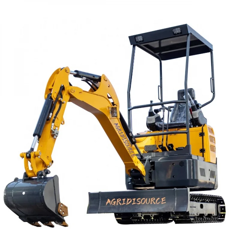 Durable: 1000kg hydraulic mini excavator mini digger loader bagger with competitive prices