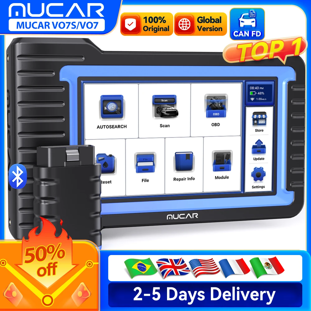 Mucar VO7S/VO7 OBD2… - image