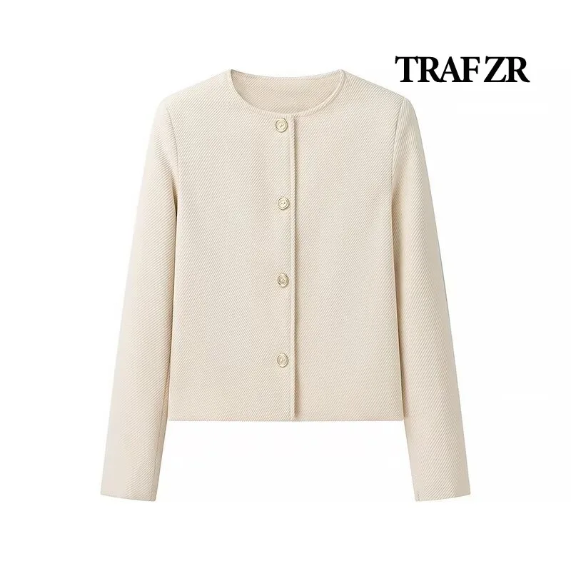 TRAF ZR Urban Coats Basic Lady Jackets Elegant and Pretty Women's Coats Ladies Fashion New in Outerwears Women's Autumn Coat