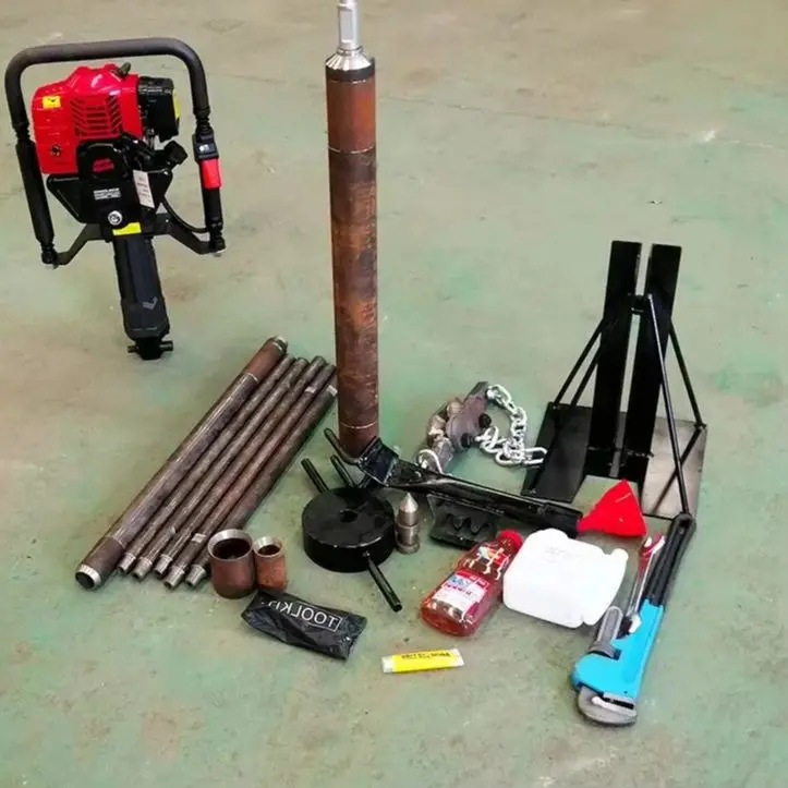

Customized Durable Backpack Drill Rig Petrol Diesel 15-Meter Soil Rock Concrete Single-Operated Lightweight Accurate Corer