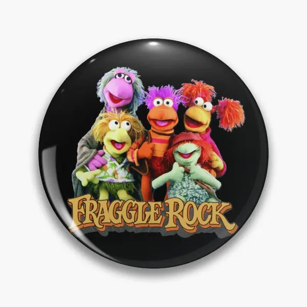 Fraggle Rock Band Vintage 80S Soft Button Pin Collar regalo creativo Cute Hat Badge Funny Women Clothes Metal Fashion Cartoon