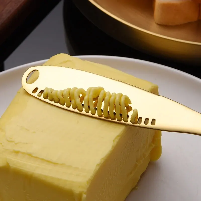 1 Piece Stainless Steel Cheese Butter Knife Western Food Bread Jam Cream Knife Cutlery