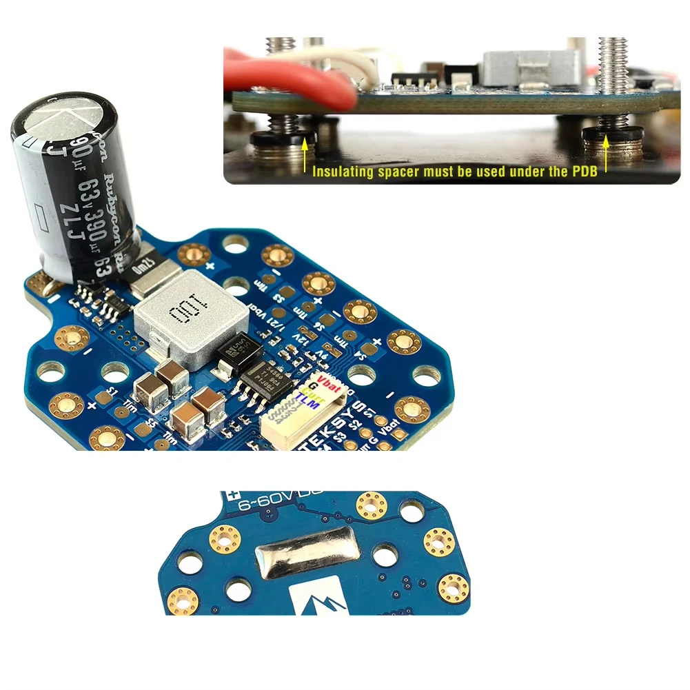 Mateksys PDB-HEX 12S Placa de  - Drone Power Distribution Board reseña y precio