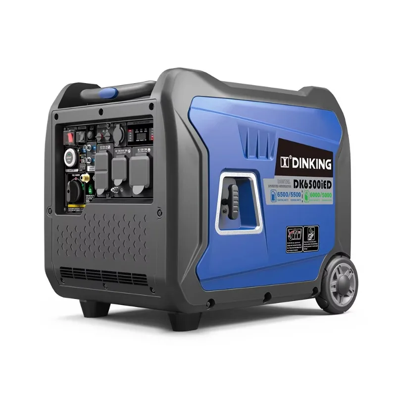 

【Хит продаж】Портативный полумалошумный генератор Dinking с двигателем OHV 4-тактный, 6.5 кВт, с электрозапуском, для домашнего использования, от китайского поставщика
