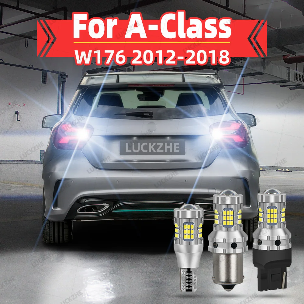 

For Mercedes A Class W176 LED Reverse Lights W176 2012 2013 2014 2015 2016 2017 2018 LED Back Up Light Car Reversing Lamp 2PCS