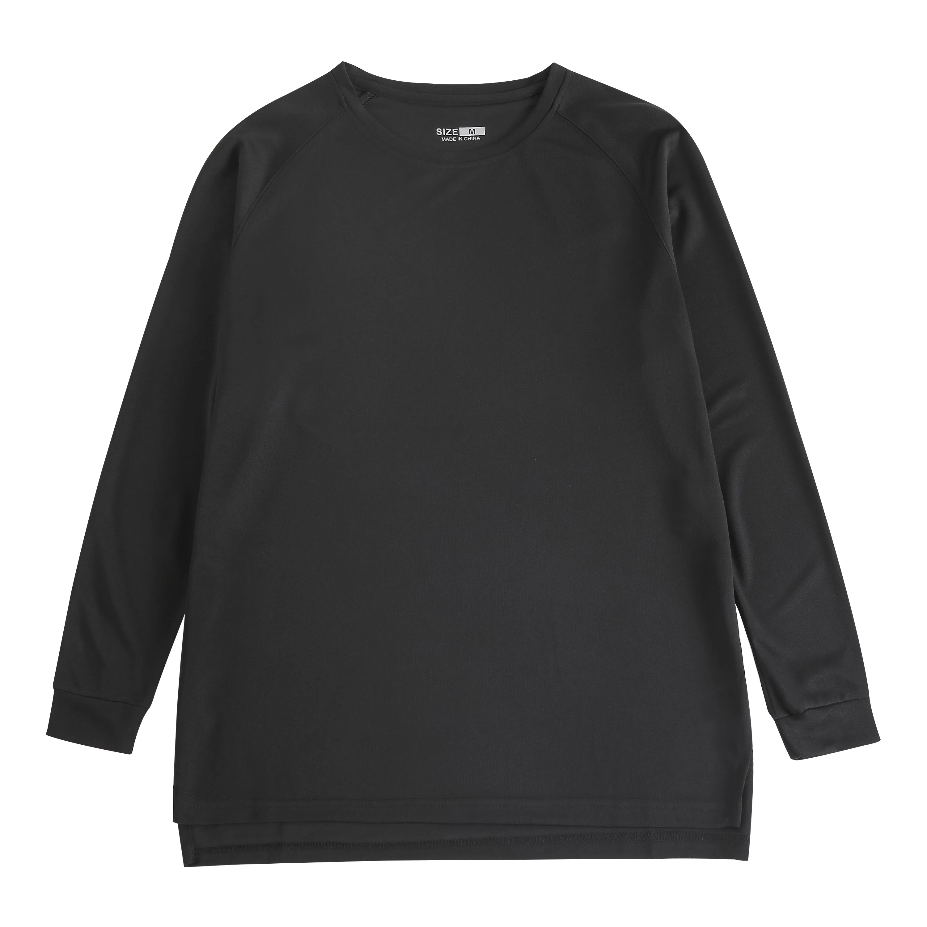 Men Sports Long Sleeves Quick Dry T-shirts Solid color Workout Pullover Shirt Thin Basketball Outdoor Fitness Running Long Tops