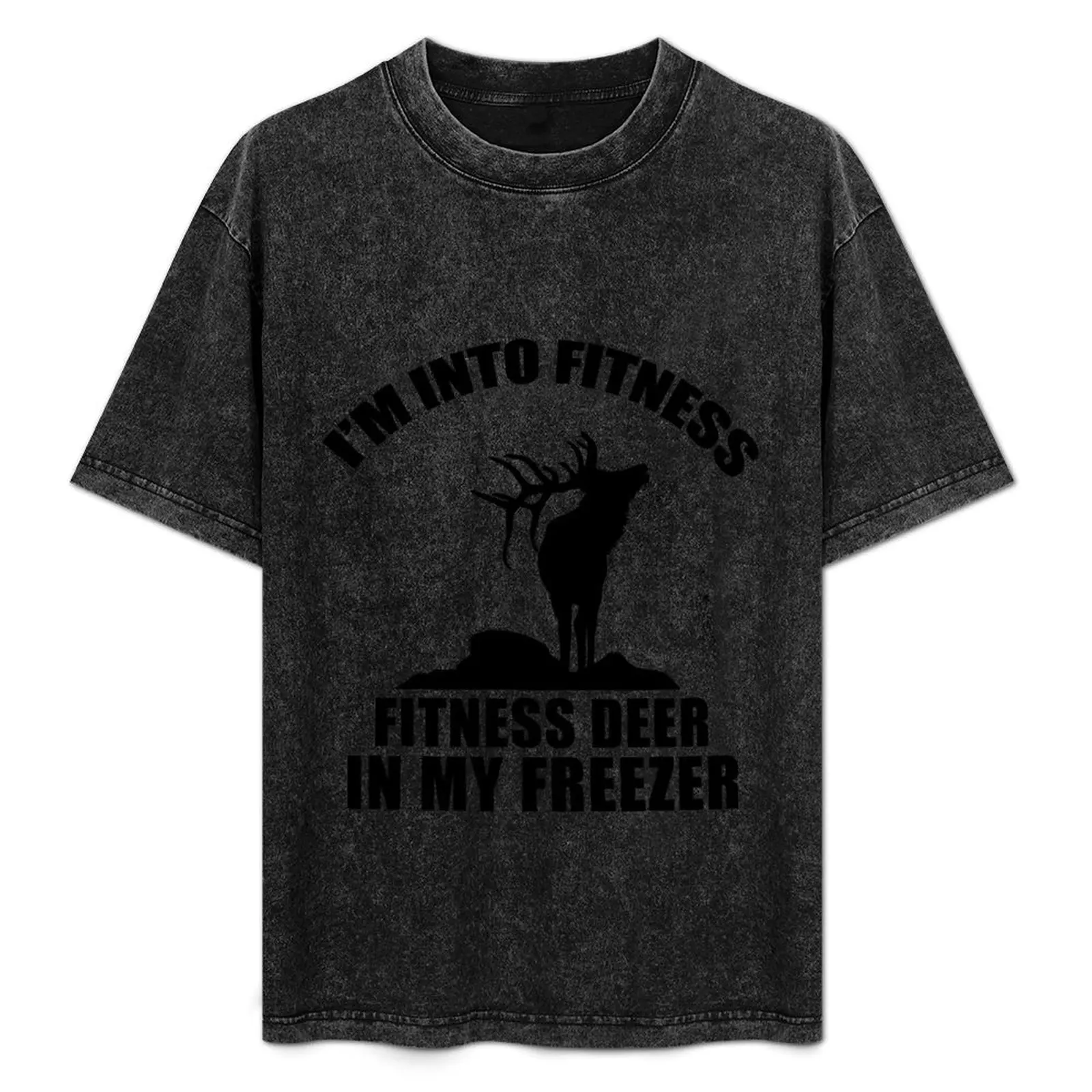 I'm Into Fitness Fitness Deer In My Freezer T-Shirt custom t shirt hippie clothes cute tops mens t shirt