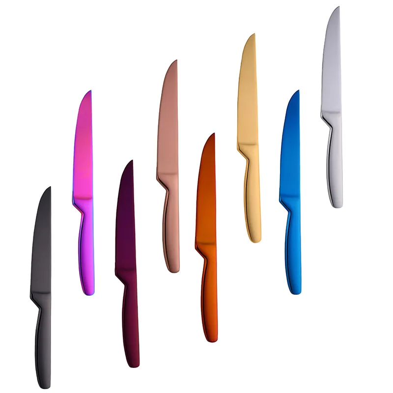 4/8Pcs Kitchen Steak Knife Set Durable Stainless Steel 10.83-Inch Dinner Knives Cooking Tool Bread Table Knife Dinnerware Set