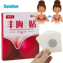 8pcs Effective Breast Enhance Massage Plaster Enlargement Medical Herbal Patches Increase Elasticity Bust Lifting Size Up Patch