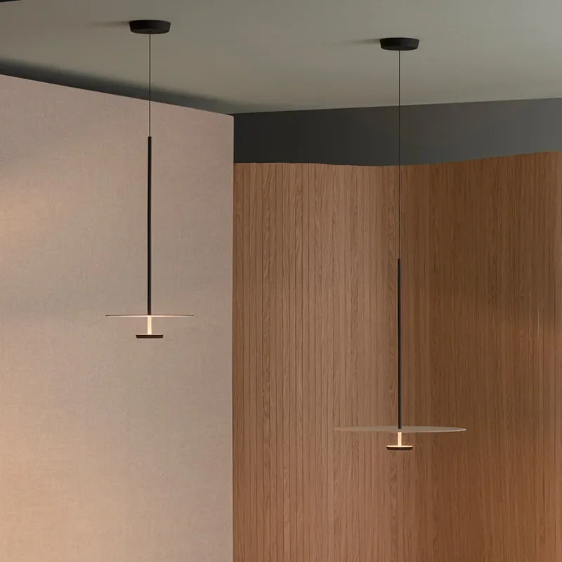 Imagem -04 - Minimalista Anel Led Lustres Iluminação Pendente para o Quarto Cozinha Ilha Sala de Jantar Hanglamp