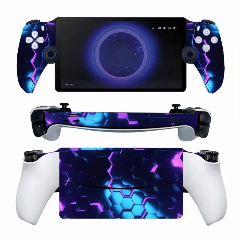 2024 NEW For PS Portal Skin Sticker Colorful for Ps5 Portal Vinyl Skin  for PS Portal Protect Film Skins for Ps Pvc Skin Sticer