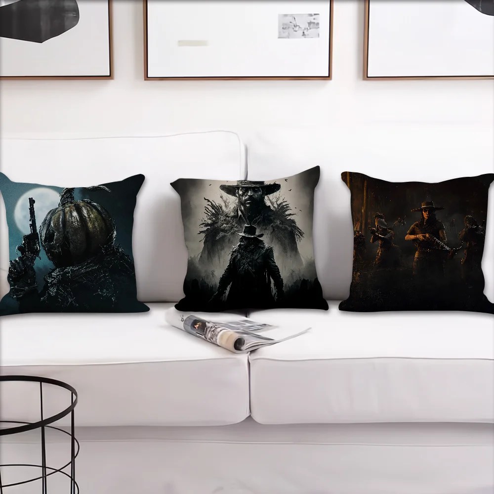 Games Hunt S-Showdowns cushion cover Accessories Square Cushion Room Bedroom Headboard Sofa Living Backrest Car Nap Time