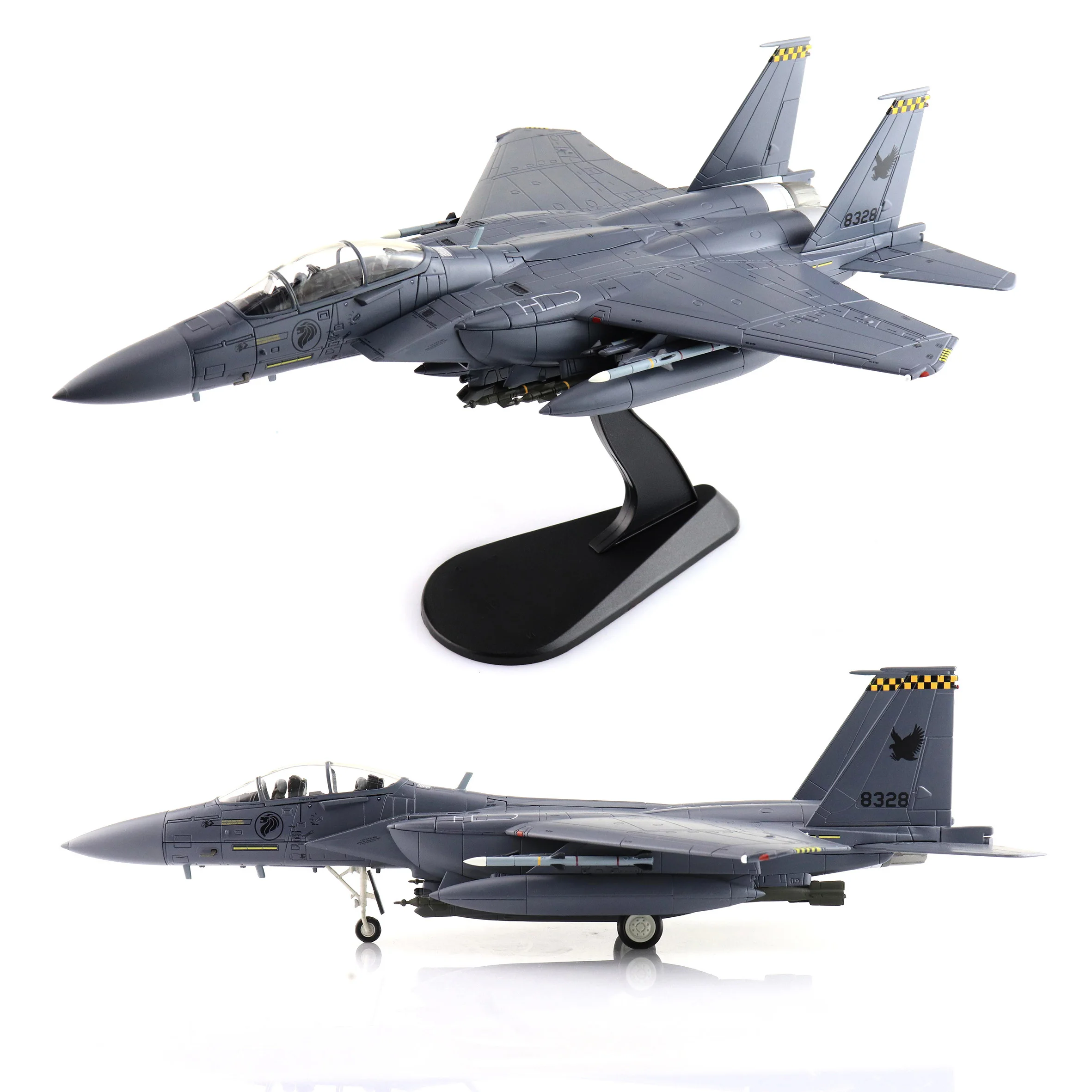 

HA4540 1/72 F-15SG Heavy Fighter Model Singapore 8328 # 149 Squadron Static alloy finished product model