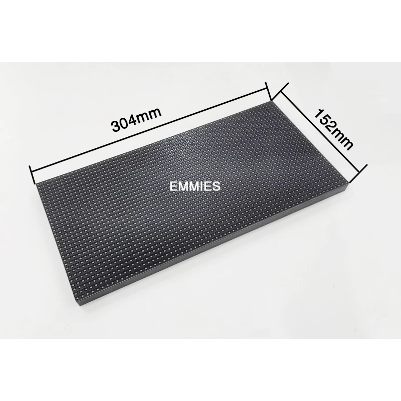 P4.75 Indoor 1R1G Dual Color LED Display Panel 304mm x 152mm ,64 x32 Pixels , 1/16scan LED Display SMD2121 Module