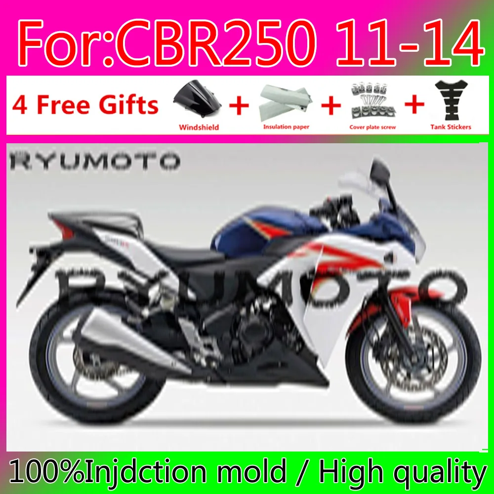

Motorcycle Injection mold fairings for Honda Cbr250 RR CBR250RR 11-14 CBR 250 RR 11 14 Fairing