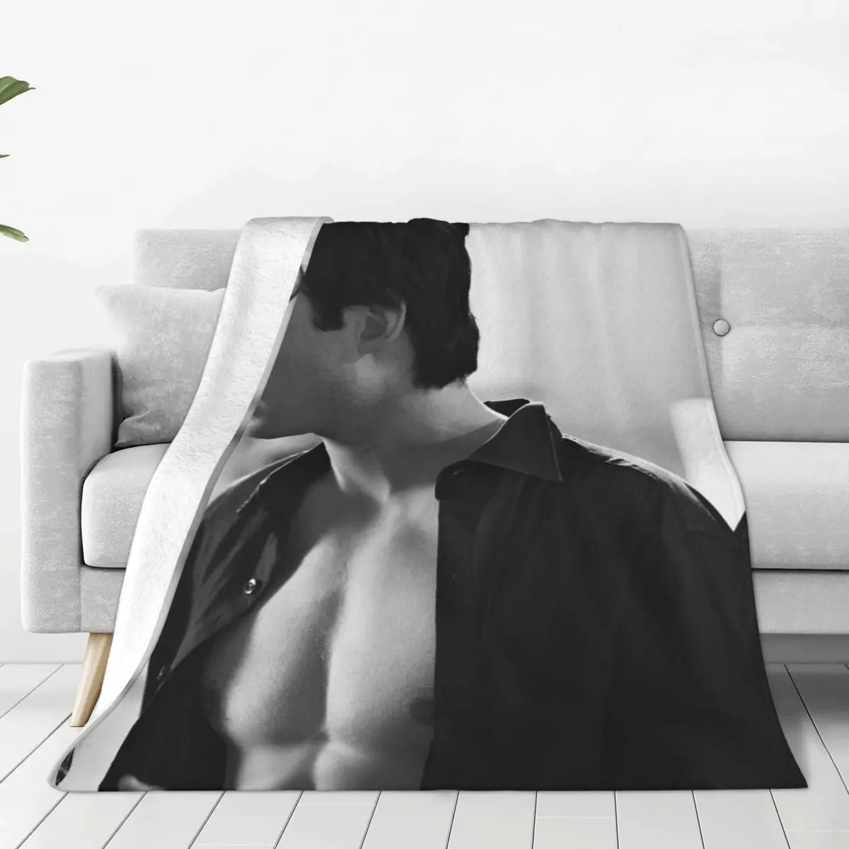 Damon Salvatore Blanket Flannel Since 1864 Lightweight Thin Throw Blanket for Bed Bedroom Quilt