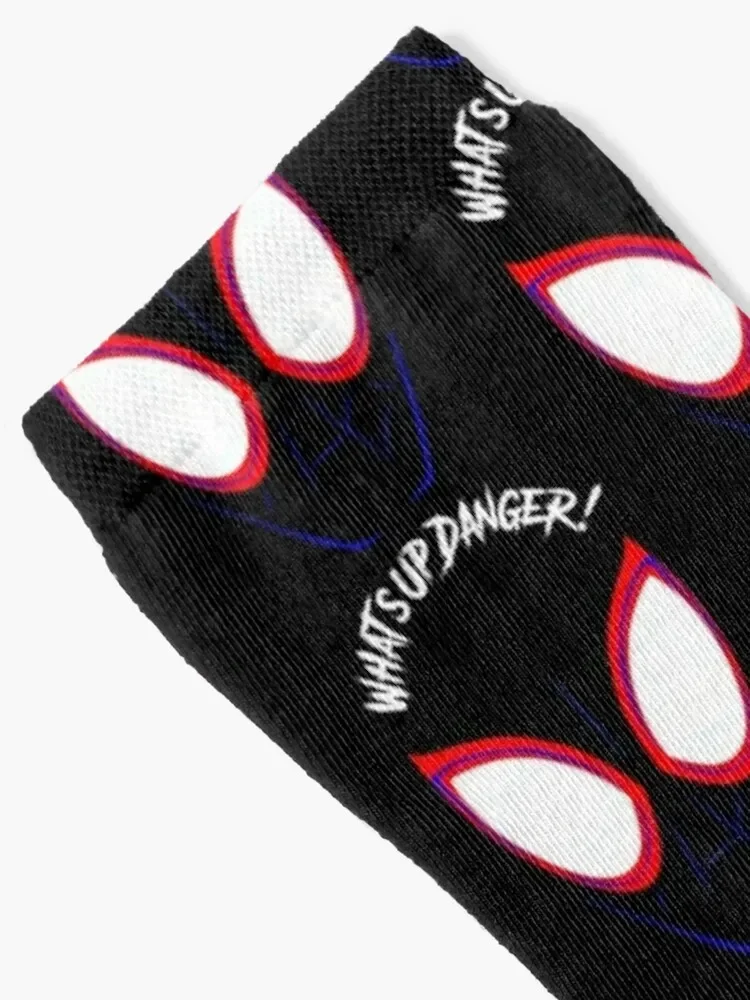 What's Up Danger! Socks hip hop custom sports japanese fashion designer brand Socks Girl Men's