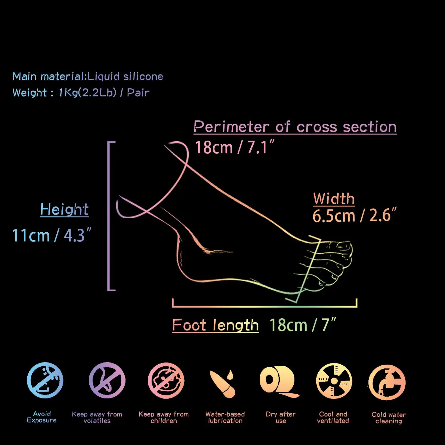 Realistic Soft Silicone Foot Model Fake Nail Practice Child Mannequin Feet For Shooting Medical Painting Display Props ZH3301