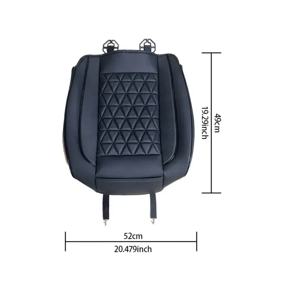 Luxury Car Seat Cover PU Leather Seat Cushion Covers Universal Auto Interior Protection Pad Mat Four Season Car Accessories