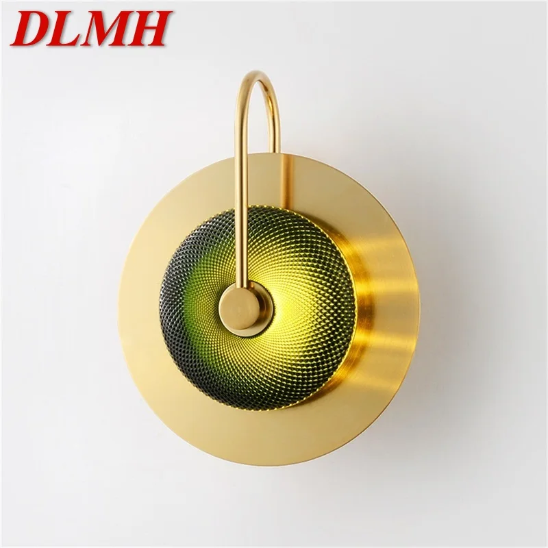 DLMH Nordic Wall Light Modern Creative Lamp LED Scones Gold Glass Fixtures Indoor Home Hotel