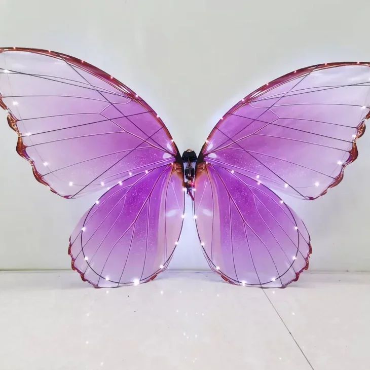 Bionic Flapping Wing Butterfly Fairy RC - Remote Control Glass Butterfly Decor Commercial Flyer Props