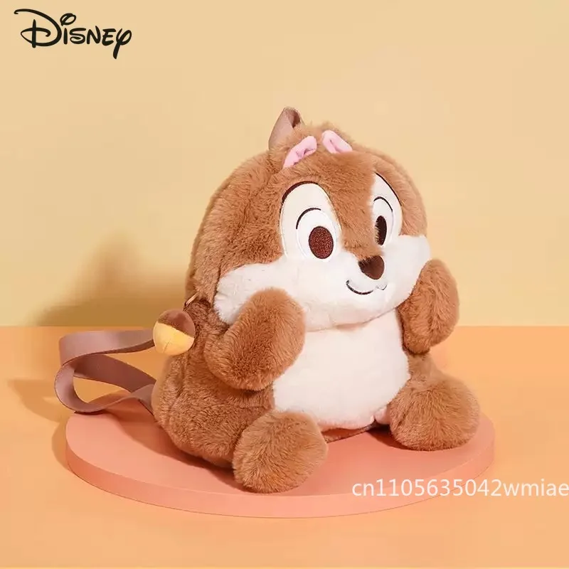 Disney 2025 New Women's Backpack High Quality Casual Lightweight Travel Backpack Fashionable Simple Versatile Girl Doll Backpack