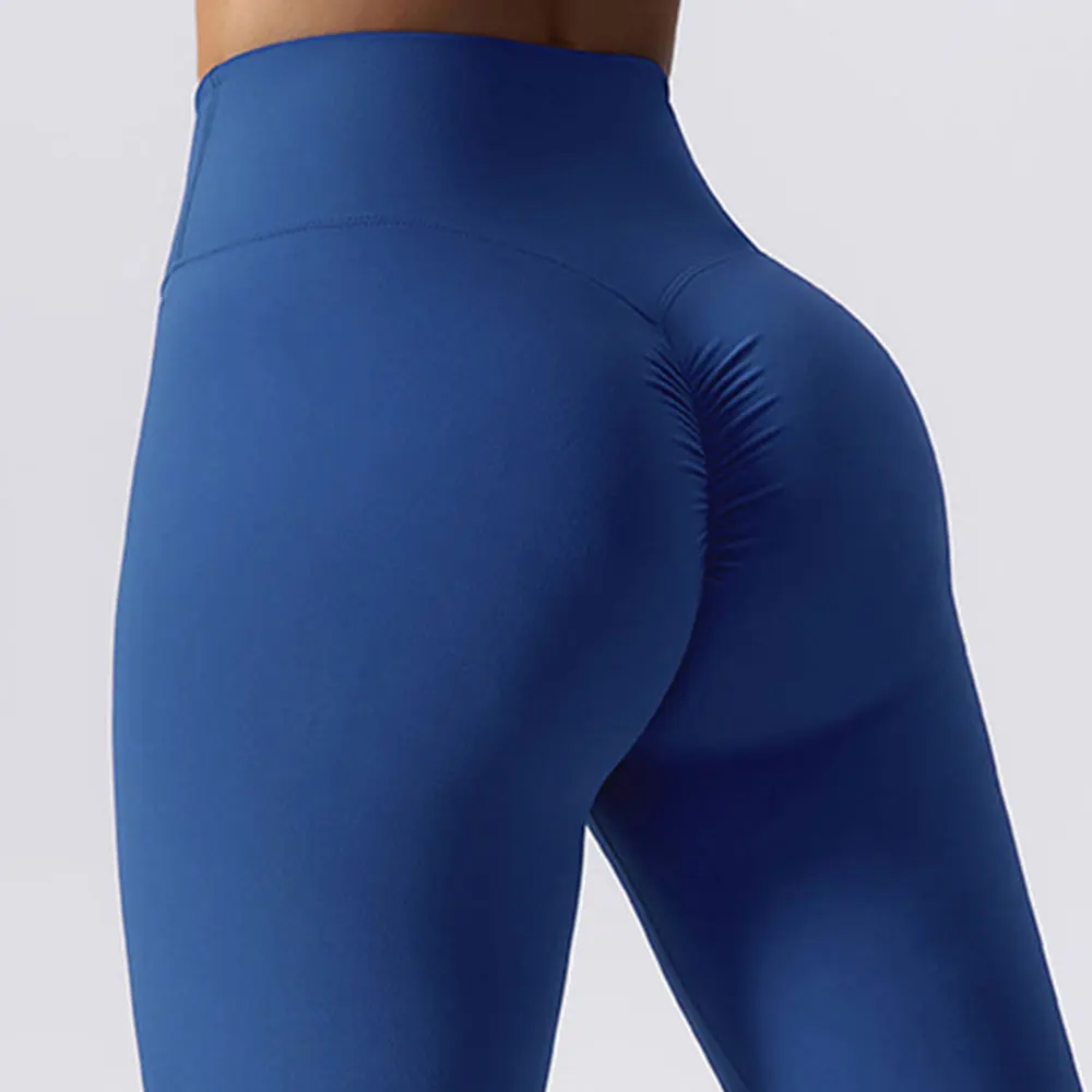 

Sexy Female Yoga Leggings Fitness Push Up High Waist Elastic Legging Slim Booty Lifting Workout Leggings Women Seamless Legging