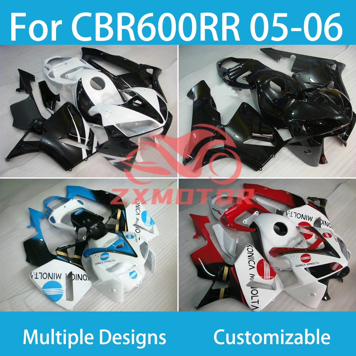 

ABS Fairings for Honda CBR 600RR 05 06 High Quality Injection Molded Fairing Kit CBR600RR 2005 2006