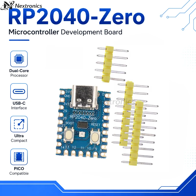 �y�Z�[�����z1/3/5/10 �� RP2040-Zero RP2040 �}�C�N���R���g���[���[�J���{�[�h Raspberry Pi PICO �f���A���R�A Cortex M0+ 2MB �t���b�V���p