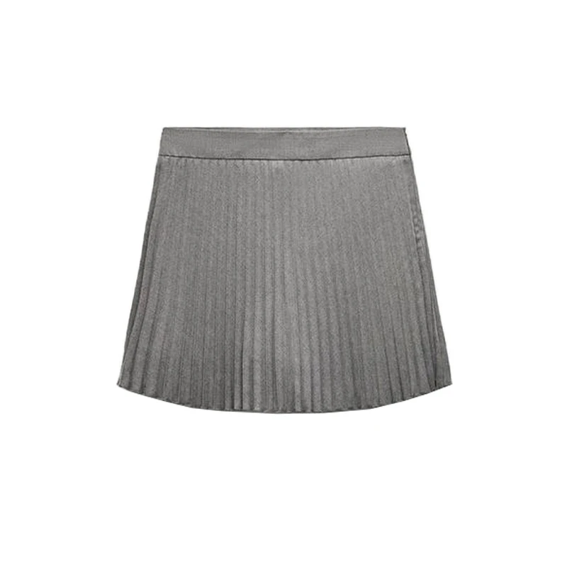 봄 신상 여성 캐주얼 다용도 와이드 플리츠 하이웨이스트 모던 패션 스커트 팬츠 스타일리쉬 출퇴근 숏 스커트