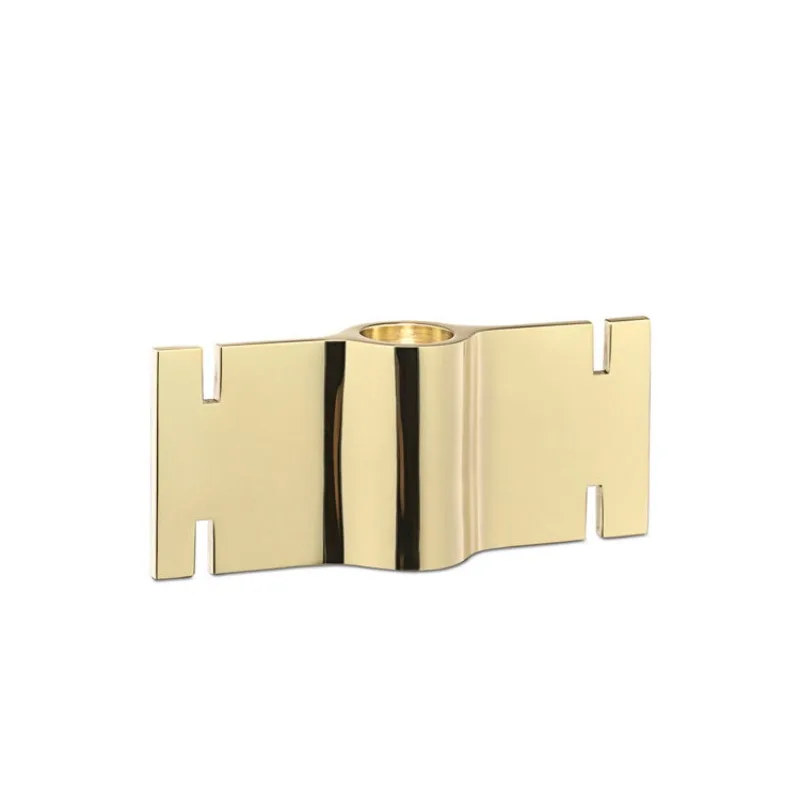 Modern simple light luxury brass candle candle holder sales office hotel living room entrance romantic dining table decoration