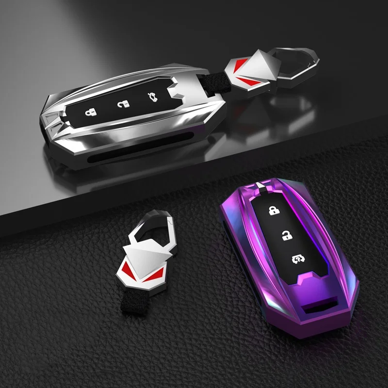 Zinc Alloy+Silicone Car Key Cover Shell for Dongfeng scenery 580 key cover s560 Fengshen ax7 popular 330s Jingyi ix5x3 Yixuan