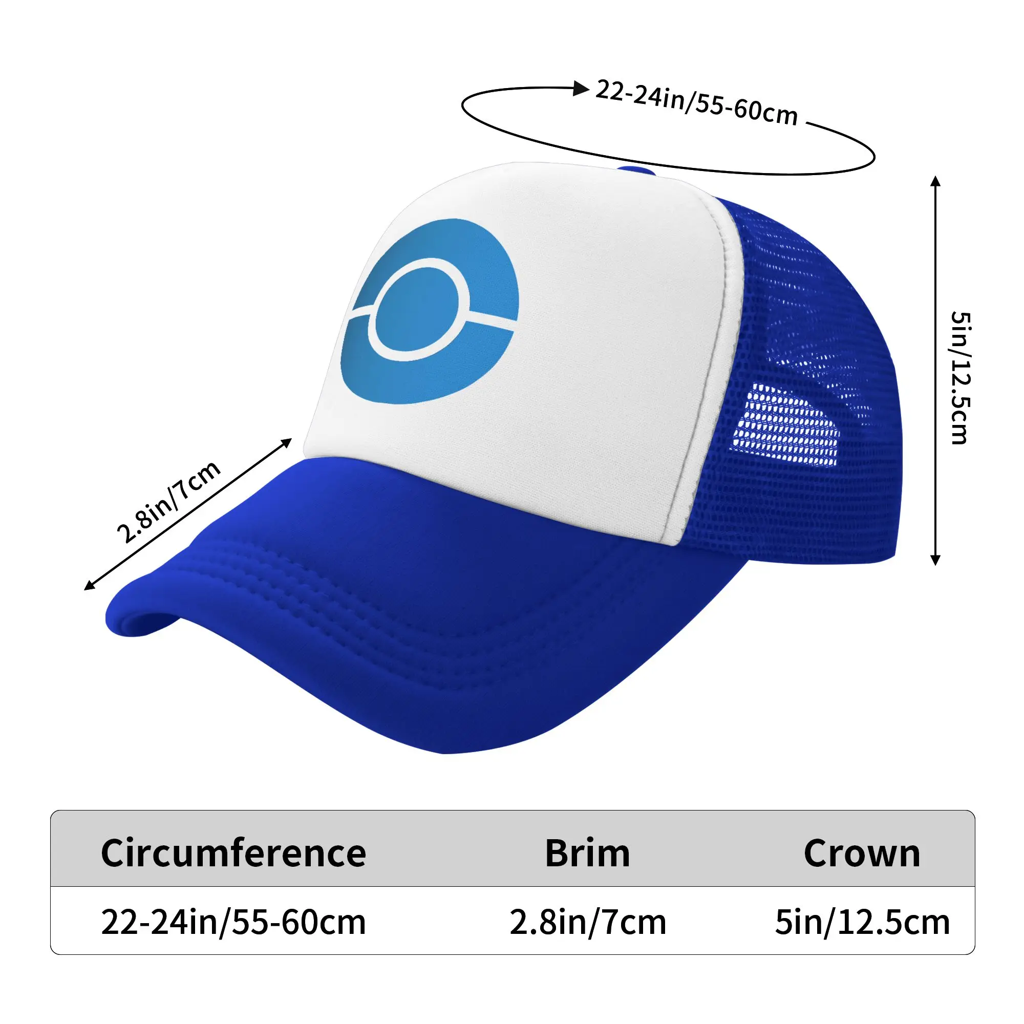 Summer Mesh Sun Hats Ash Ketchum Outfits Spring Baseball Cap Trucker Hat  Men Women Hiking Fishing High Quality Snapback Cap