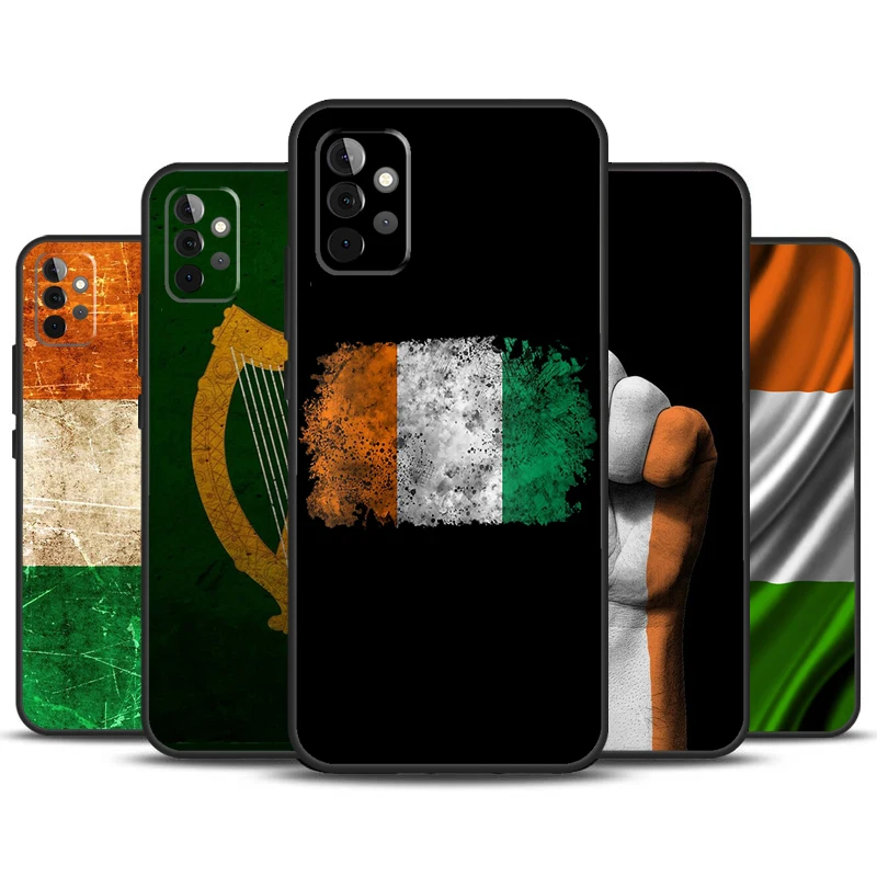 Ireland Irish Flag Phone Case For Samsung Galaxy A12 A32 A52 A14 A24 A34 A54 A53 A33 A13 A15 A25 A71 A51 Cover