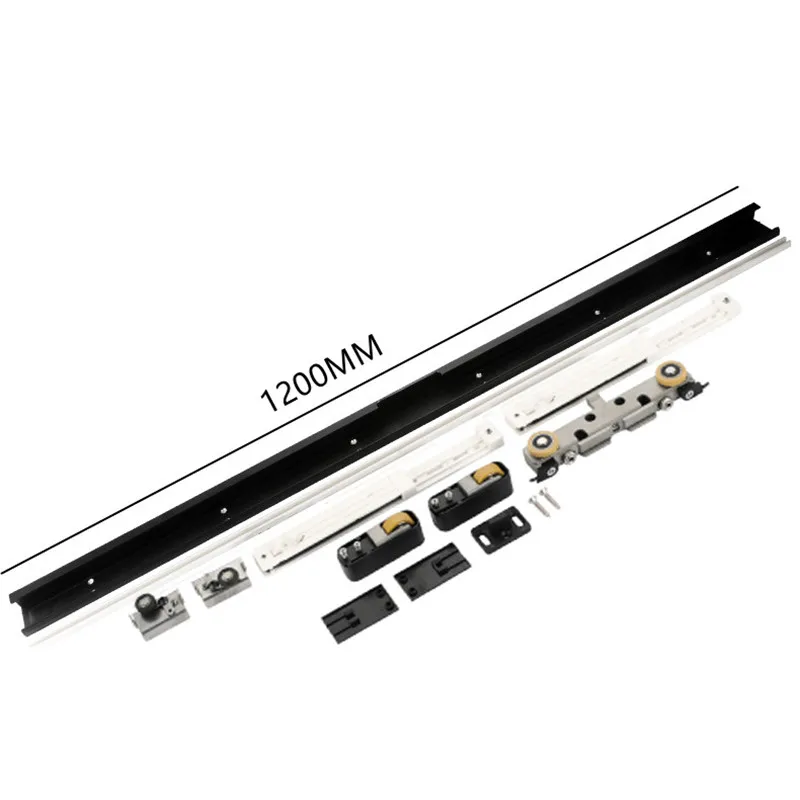 

Ghost Invisible track Suspension Wooden Two-way buffer Hidden sliding Guide rail Slide sliding door Crane