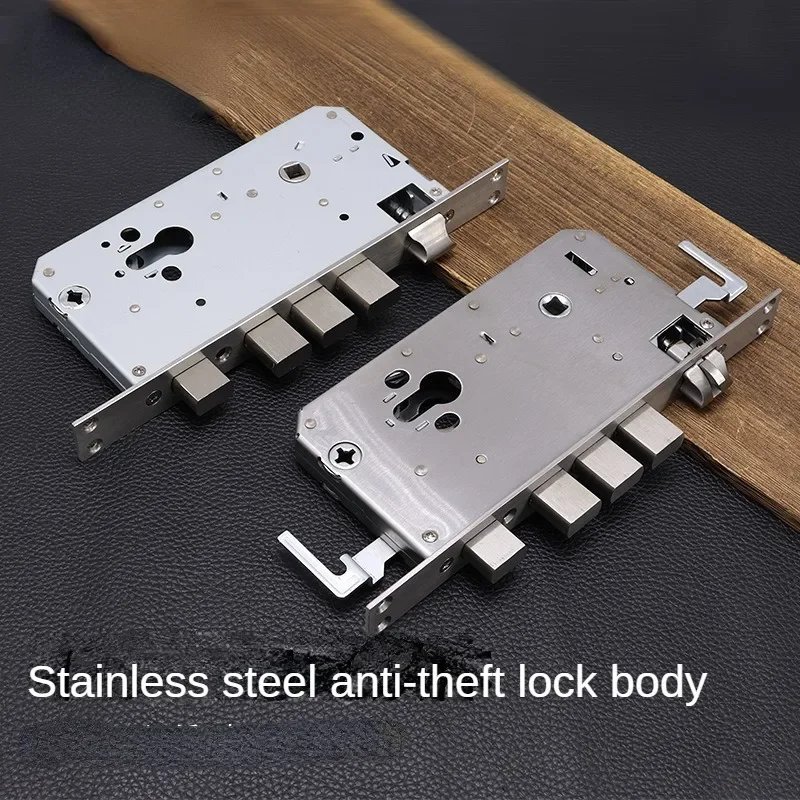 

Double Active and Double Fast Stainless Steel 304 Anti-theft Door Lock Body, Door Lock 6068 Intelligent Lock Accessories